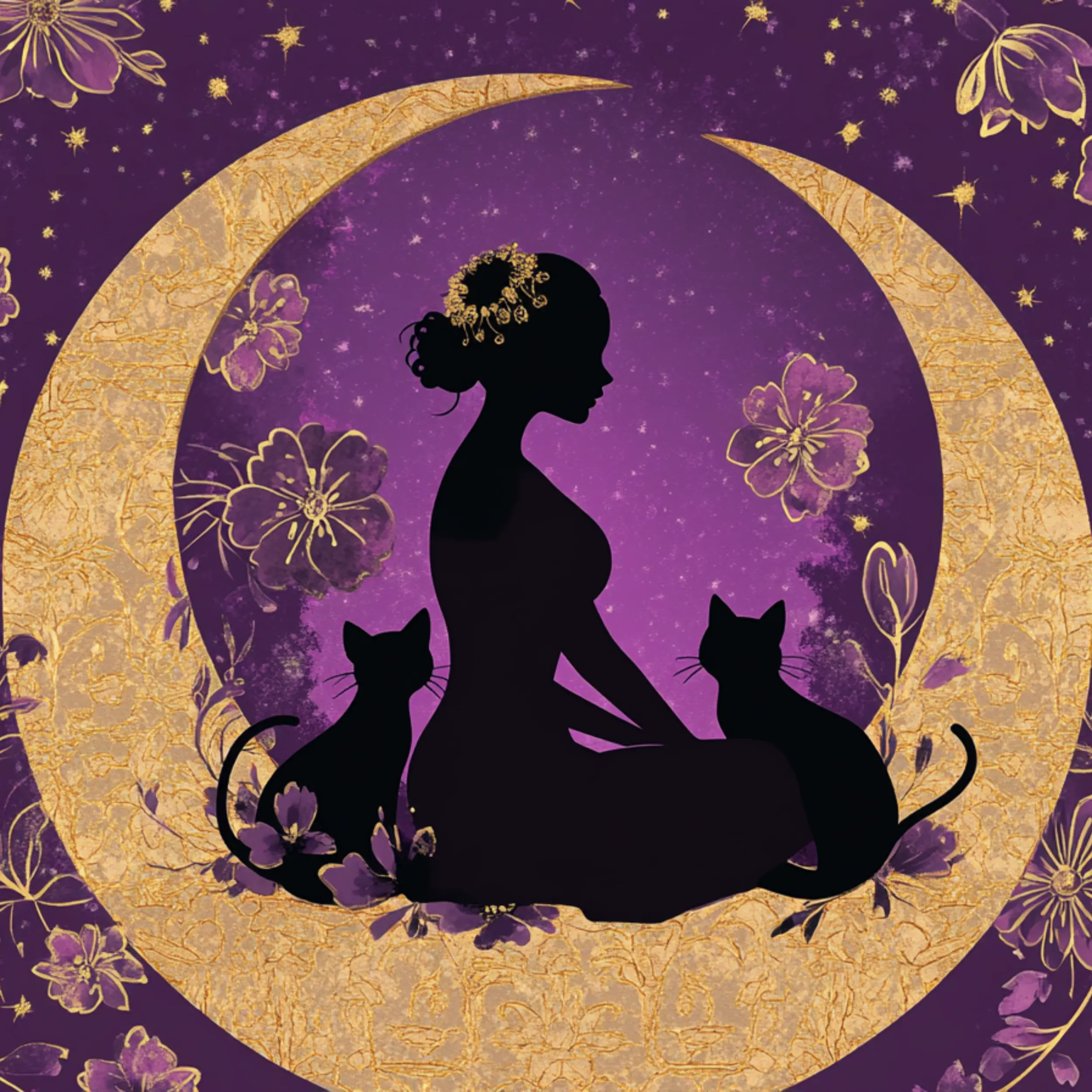 Lady and Luna Press petals of healing